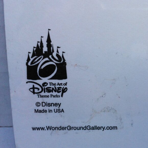 Disney Parks Haunted Mansion Postcard Stretching Portraits WonderGround Coulter - Picture 8 of 9